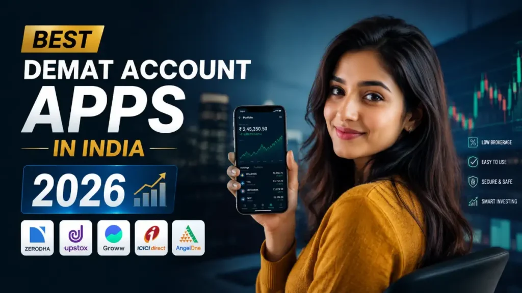 Best Demat Account Apps in India 2026