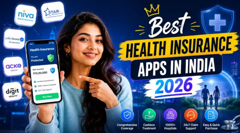 Best Health Insurance Apps in India 2026